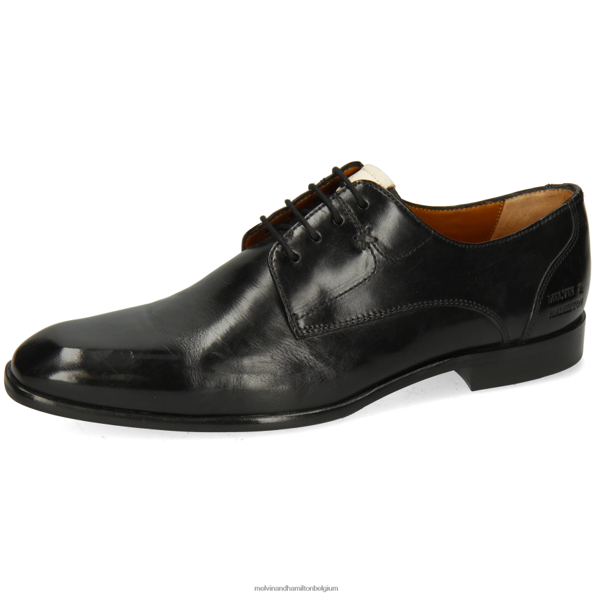 Melvin & Hamilton Derby-schoenen zwart Heren elyas 4 V488DN387
