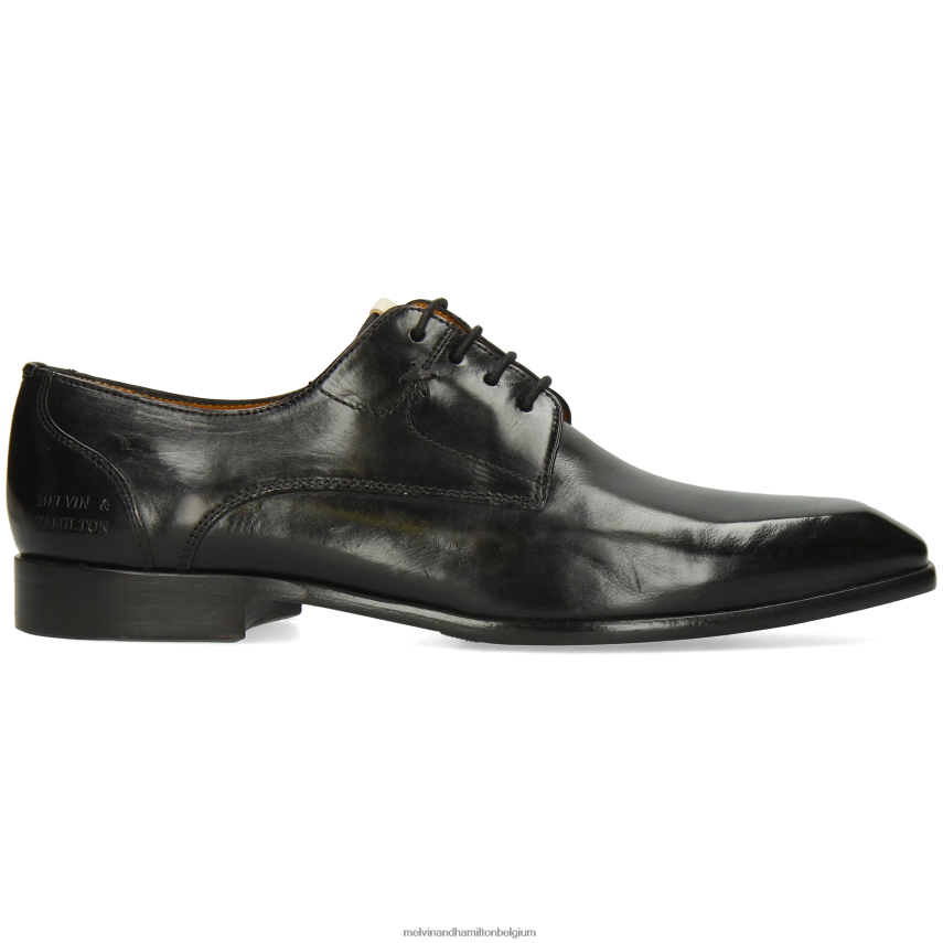 Melvin & Hamilton Derby-schoenen zwart Heren elyas 4 V488DN387