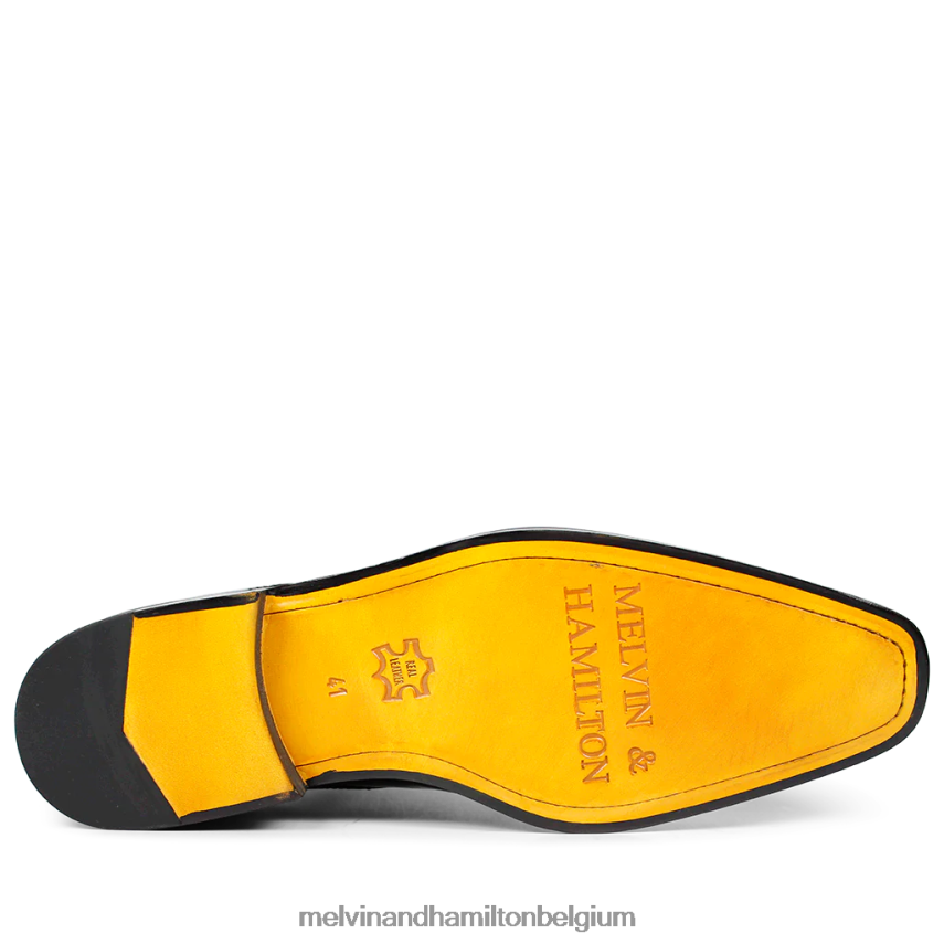 Melvin & Hamilton Derby-schoenen zwart Heren frankrijk 9 V488DN555