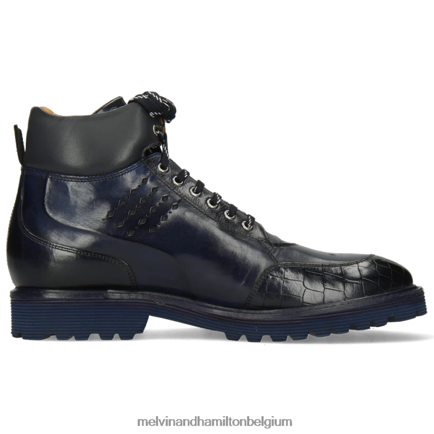 Melvin & Hamilton enkel laarzen blauw Heren Trevor 28 V488DN136
