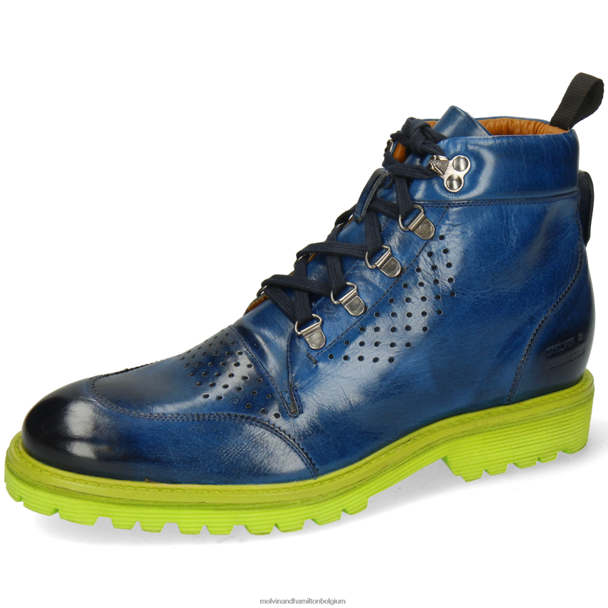 Melvin & Hamilton enkel laarzen blauw Heren Trevor 5 V488DN9
