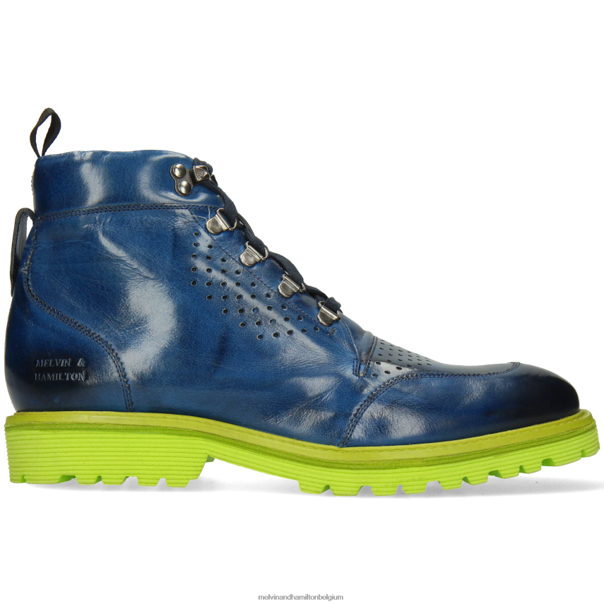 Melvin & Hamilton enkel laarzen blauw Heren Trevor 5 V488DN9