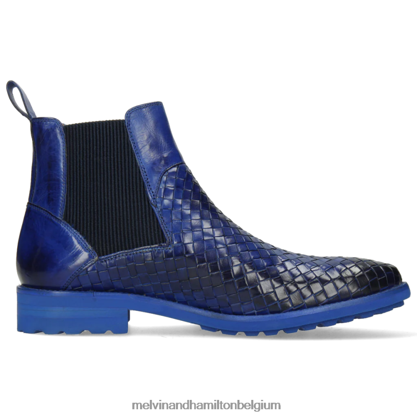 Melvin & Hamilton enkel laarzen blauw Heren brad 9 V488DN128