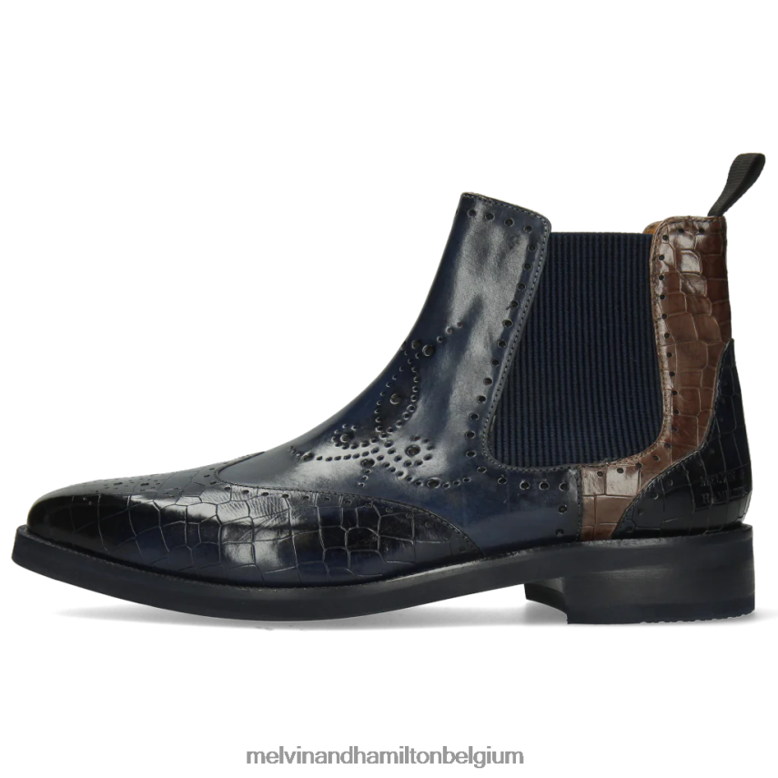 Melvin & Hamilton enkel laarzen blauw Heren jef 35 V488DN137