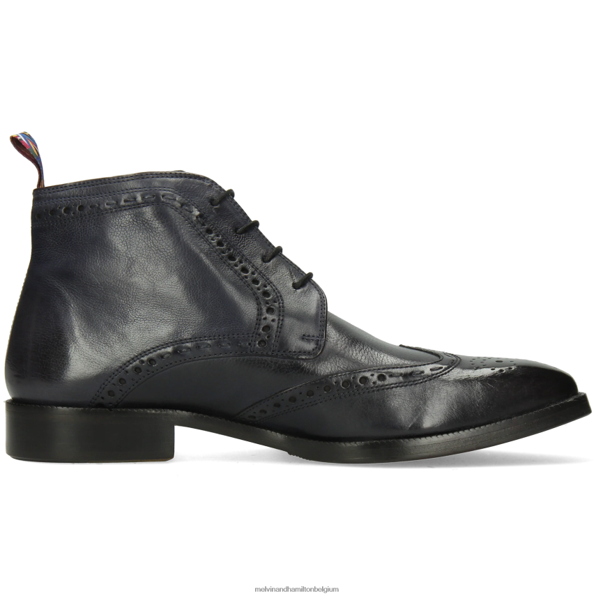Melvin & Hamilton enkel laarzen blauw Heren jef 7 V488DN109
