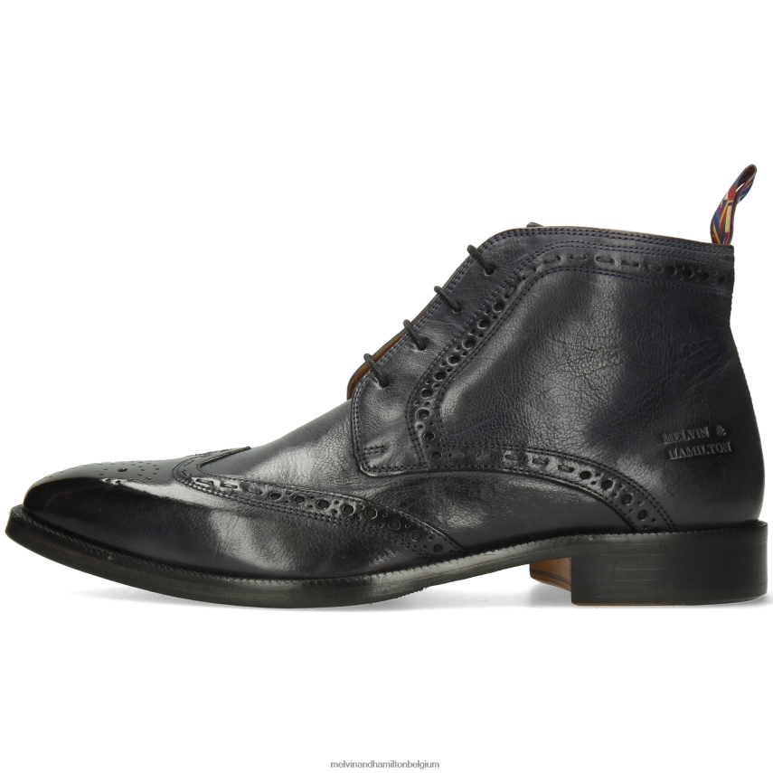 Melvin & Hamilton enkel laarzen blauw Heren jef 7 V488DN109
