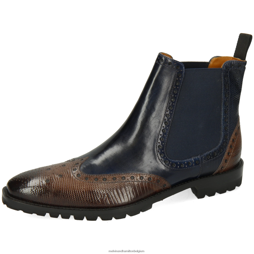 Melvin & Hamilton enkel laarzen blauw Heren martijn 5 V488DN19