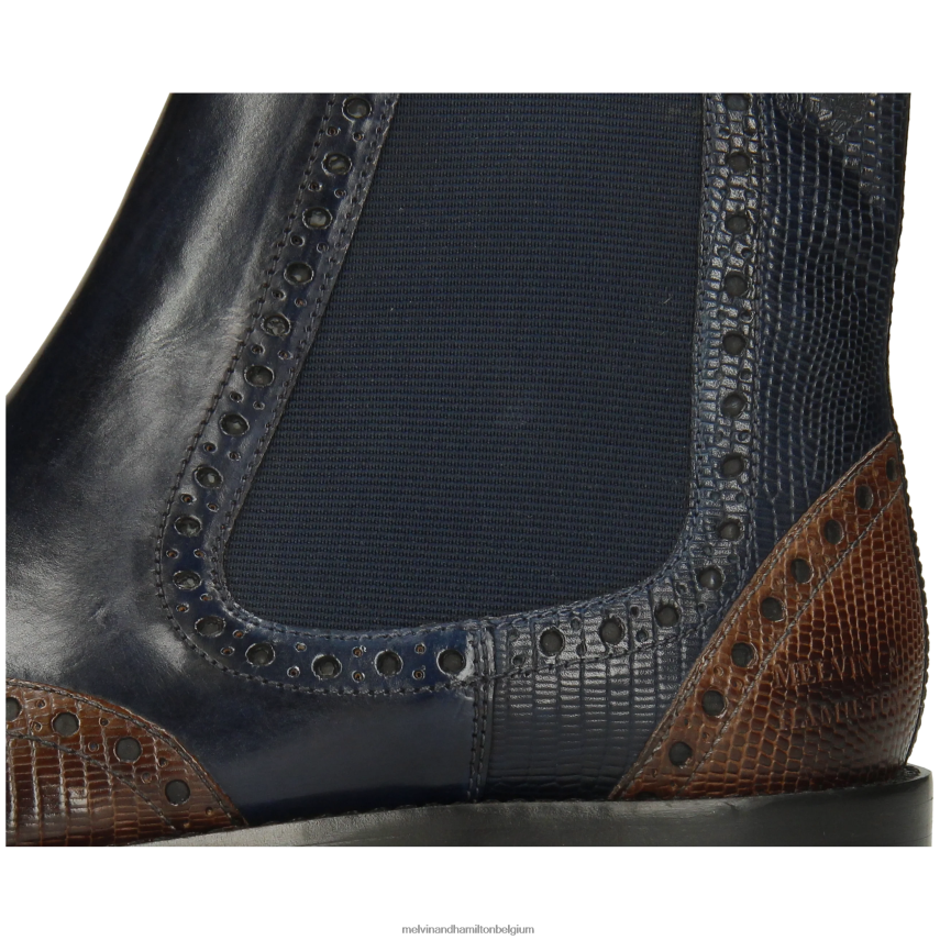 Melvin & Hamilton enkel laarzen blauw Heren martijn 5 V488DN19