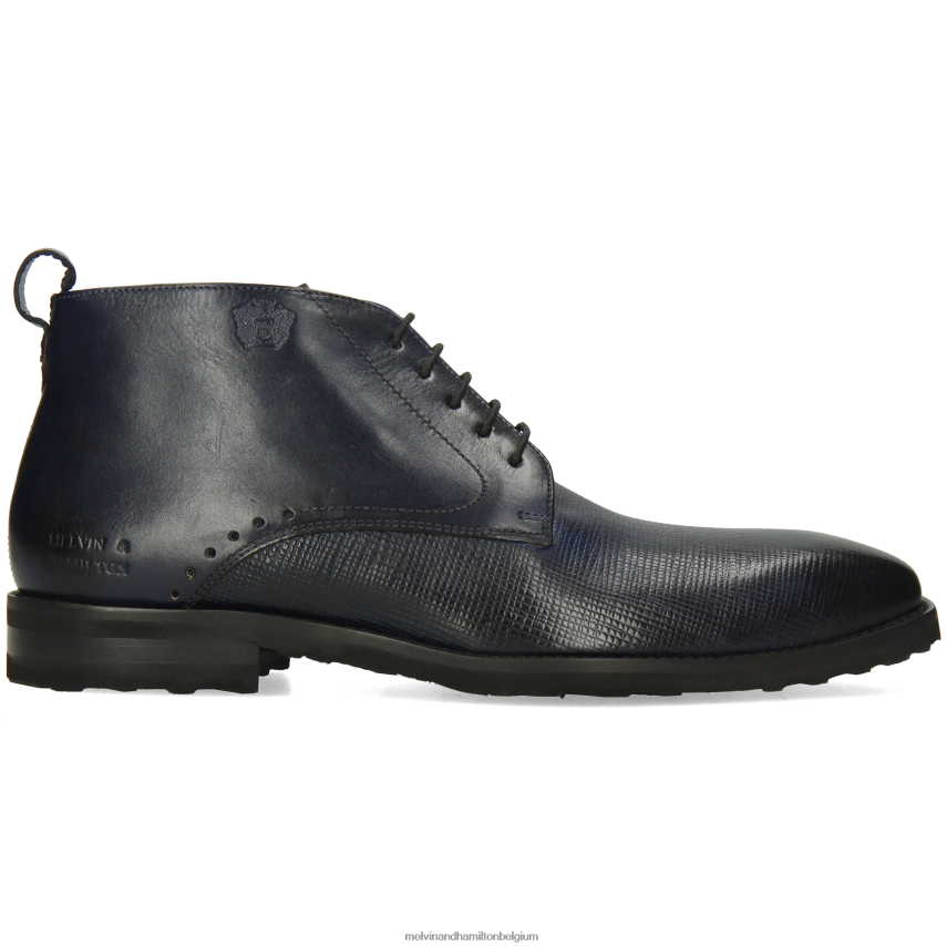 Melvin & Hamilton enkel laarzen blauw Heren vlieg 3 V488DN29