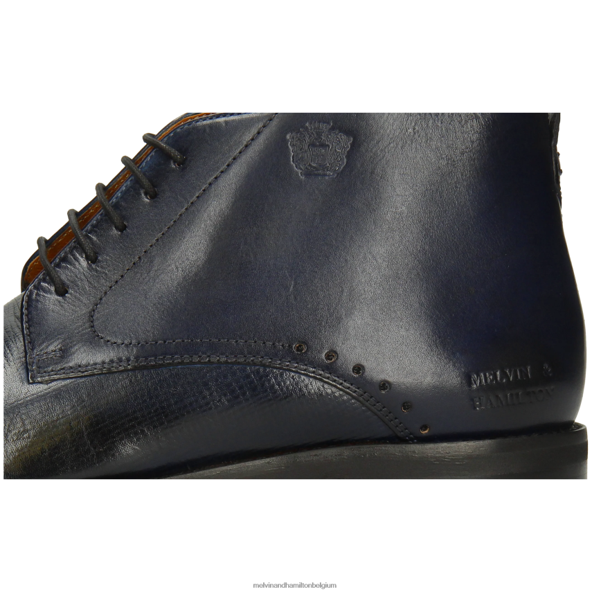 Melvin & Hamilton enkel laarzen blauw Heren vlieg 3 V488DN29
