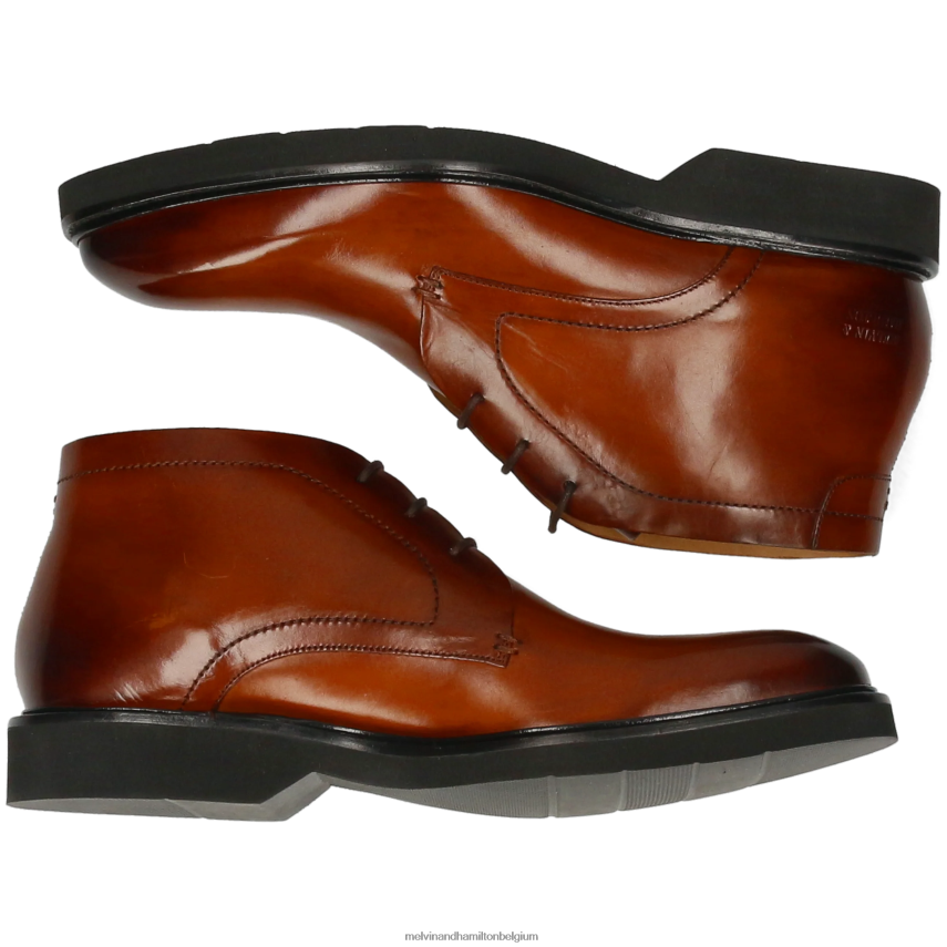 Melvin & Hamilton enkel laarzen bruin Heren Felix 1 V488DN117
