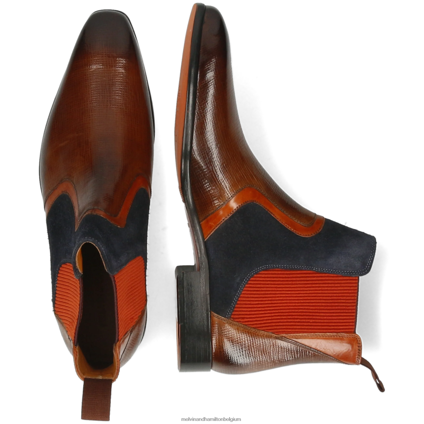 Melvin & Hamilton enkel laarzen bruin Heren Lewis 26 V488DN115