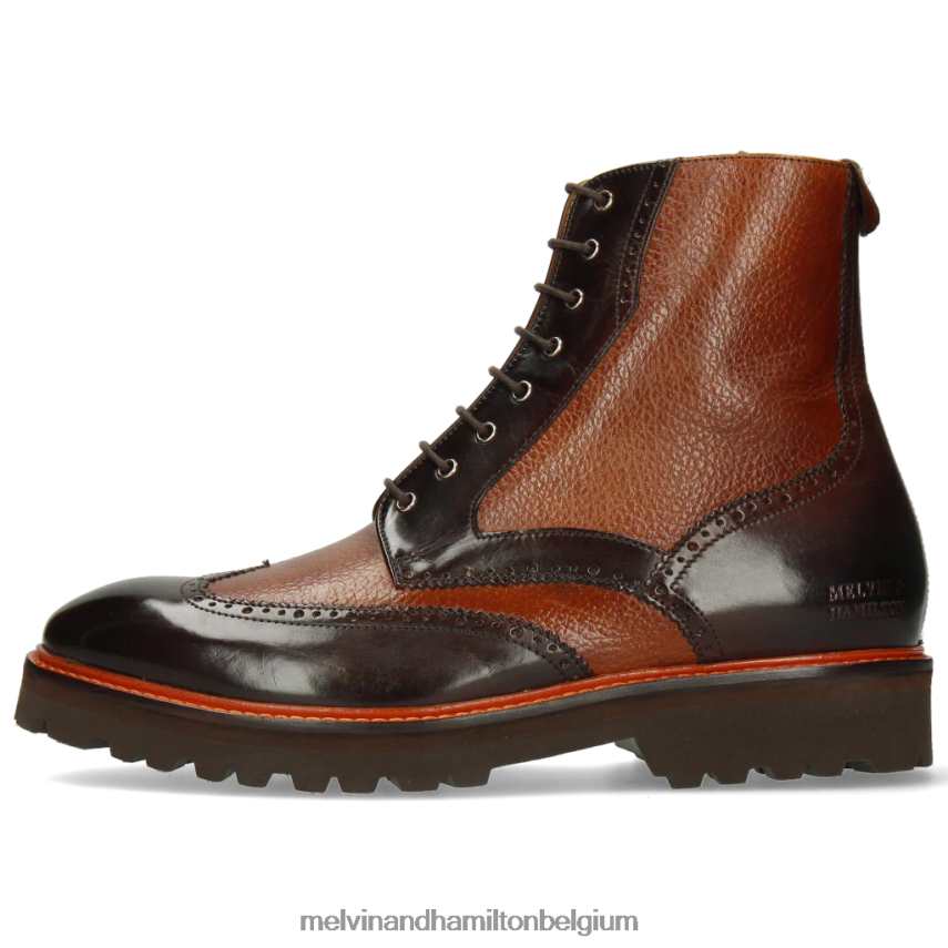 Melvin & Hamilton enkel laarzen bruin Heren Mattheus 43 V488DN118