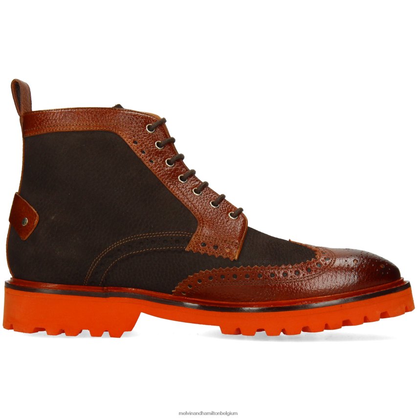 Melvin & Hamilton enkel laarzen bruin Heren Mattheus 48 V488DN97