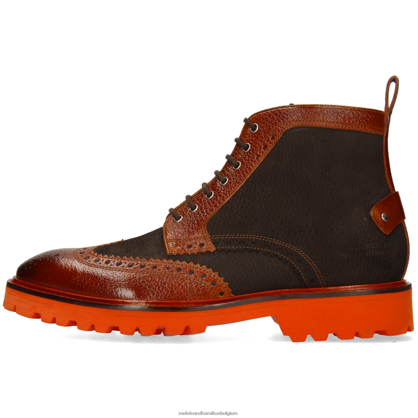 Melvin & Hamilton enkel laarzen bruin Heren Mattheus 48 V488DN97