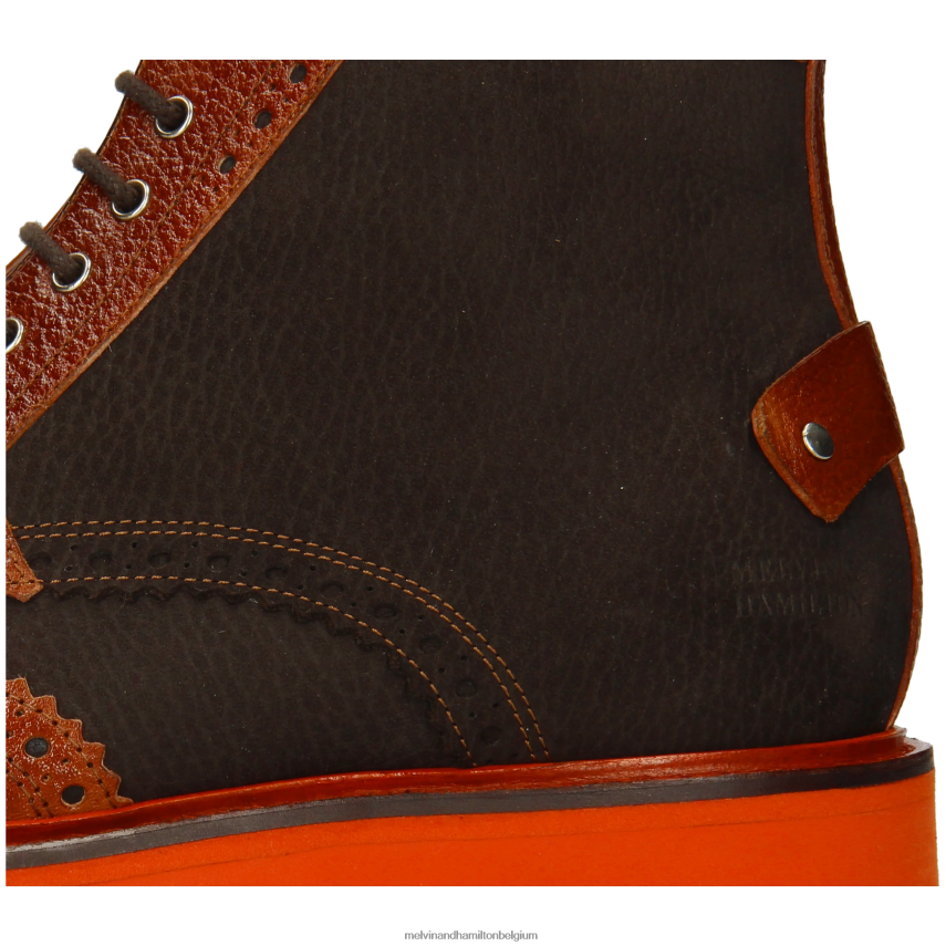 Melvin & Hamilton enkel laarzen bruin Heren Mattheus 48 V488DN97