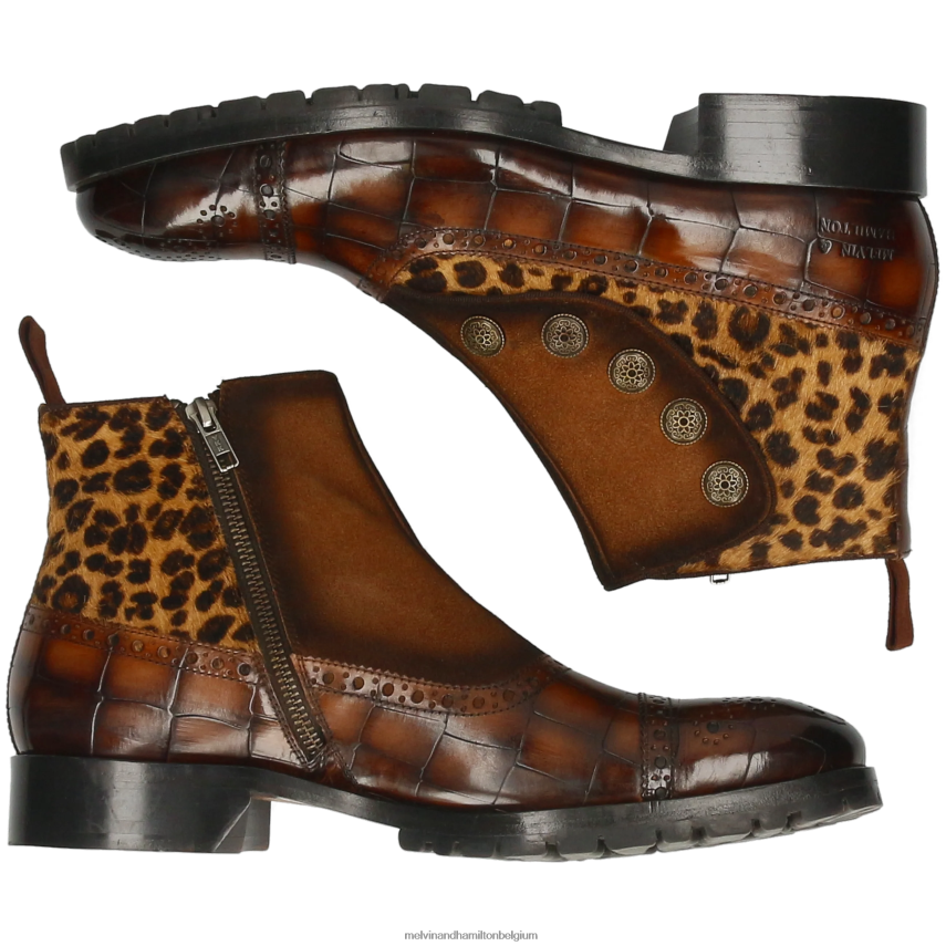 Melvin & Hamilton enkel laarzen bruin Heren Patrick 22 V488DN92