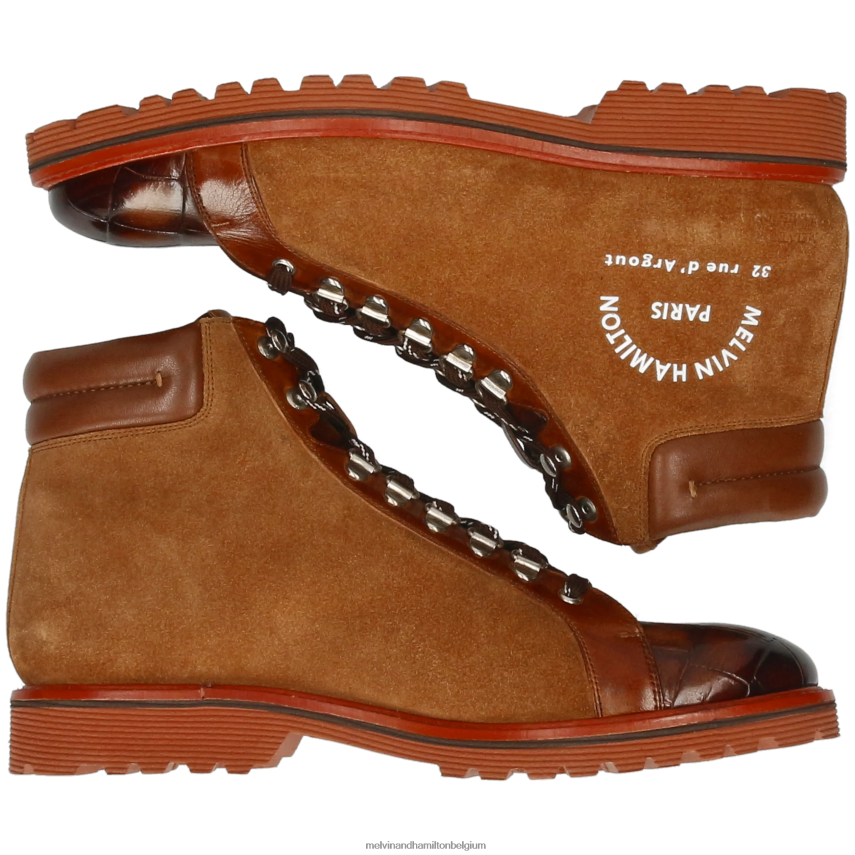Melvin & Hamilton enkel laarzen bruin Heren Trevor 33 V488DN83