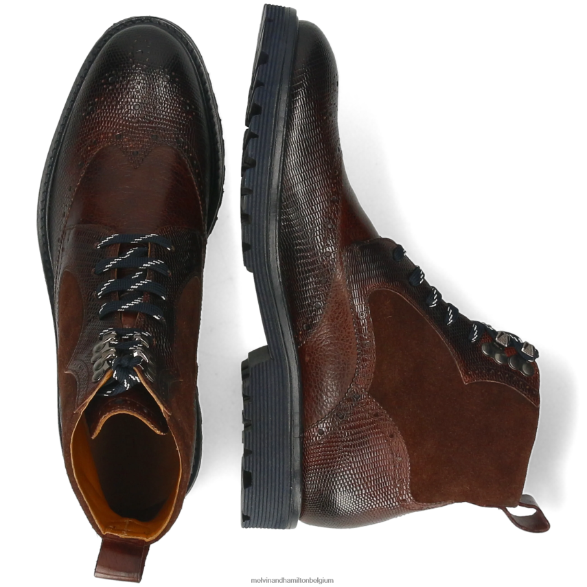 Melvin & Hamilton enkel laarzen bruin Heren Trevor 34 V488DN38
