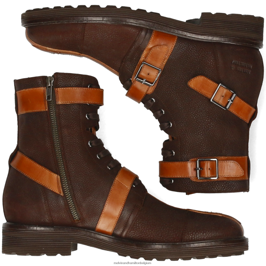 Melvin & Hamilton enkel laarzen bruin Heren Trevor 48 V488DN87