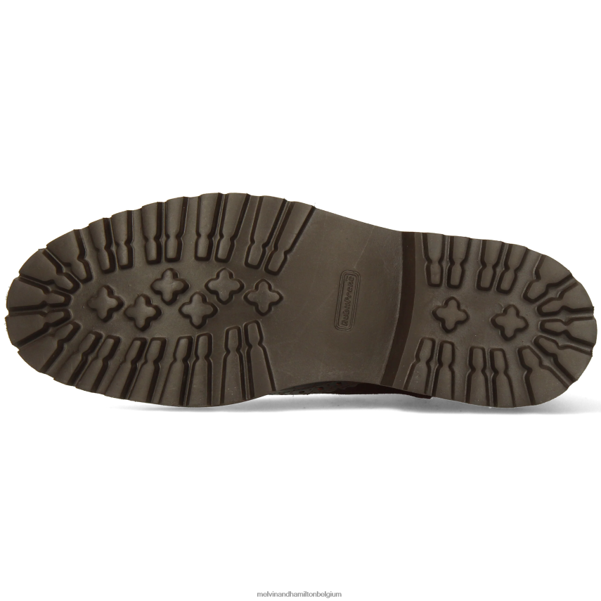 Melvin & Hamilton enkel laarzen bruin Heren doorboren 26 V488DN101