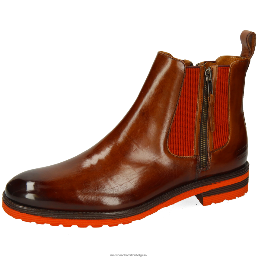 Melvin & Hamilton enkel laarzen bruin Heren draaikolk 25 V488DN102