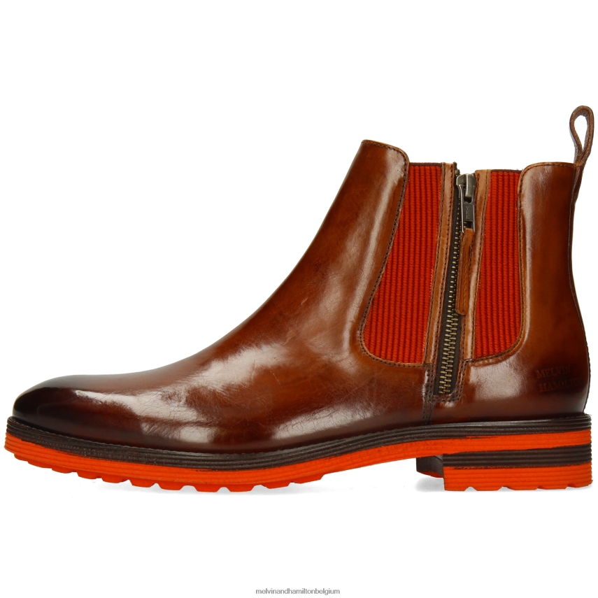Melvin & Hamilton enkel laarzen bruin Heren draaikolk 25 V488DN102