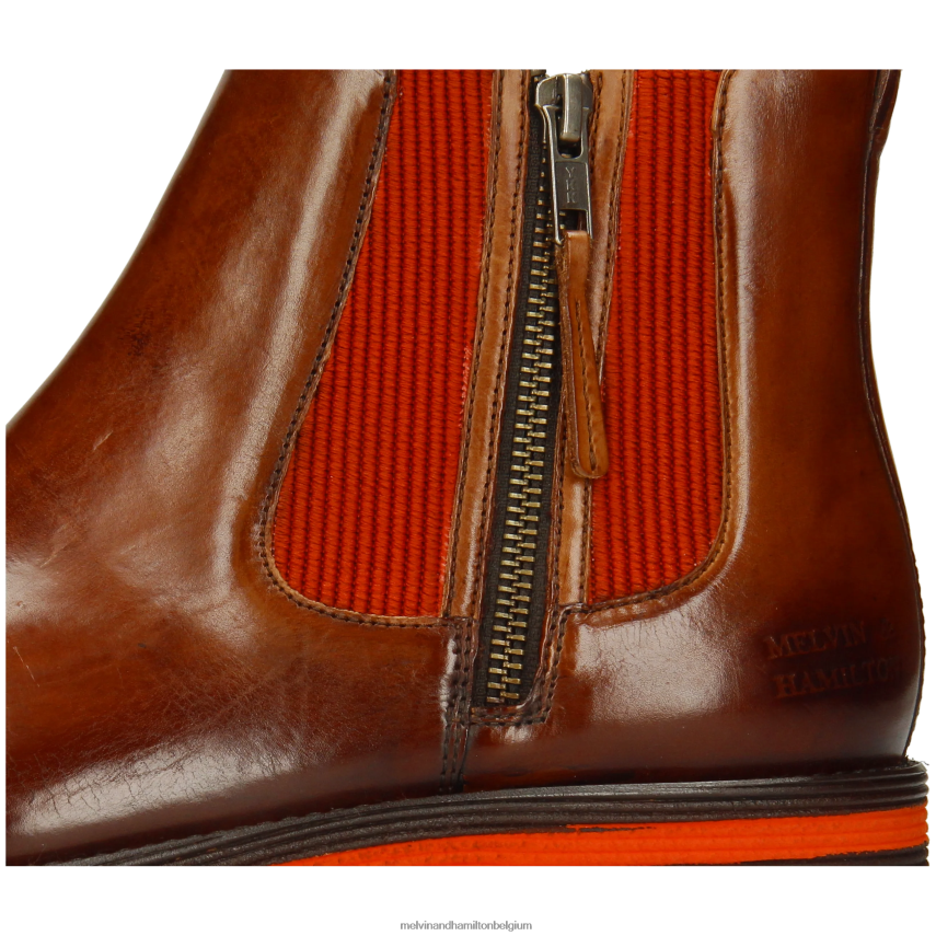 Melvin & Hamilton enkel laarzen bruin Heren draaikolk 25 V488DN102