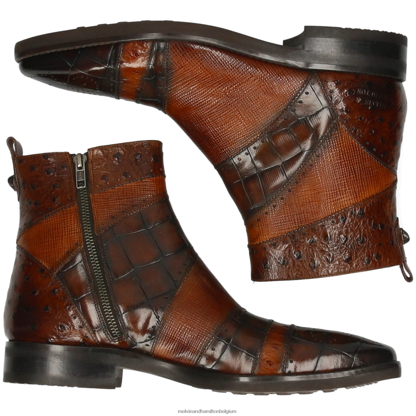 Melvin & Hamilton enkel laarzen bruin Heren elvis 26 V488DN95