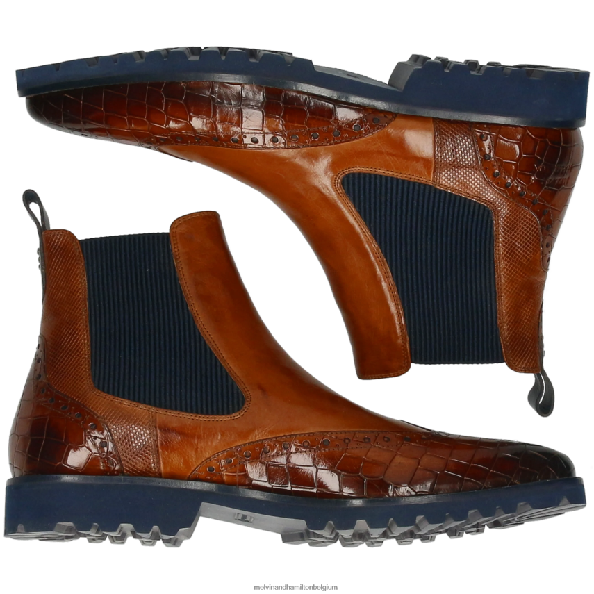 Melvin & Hamilton enkel laarzen bruin Heren emiel 9 V488DN52