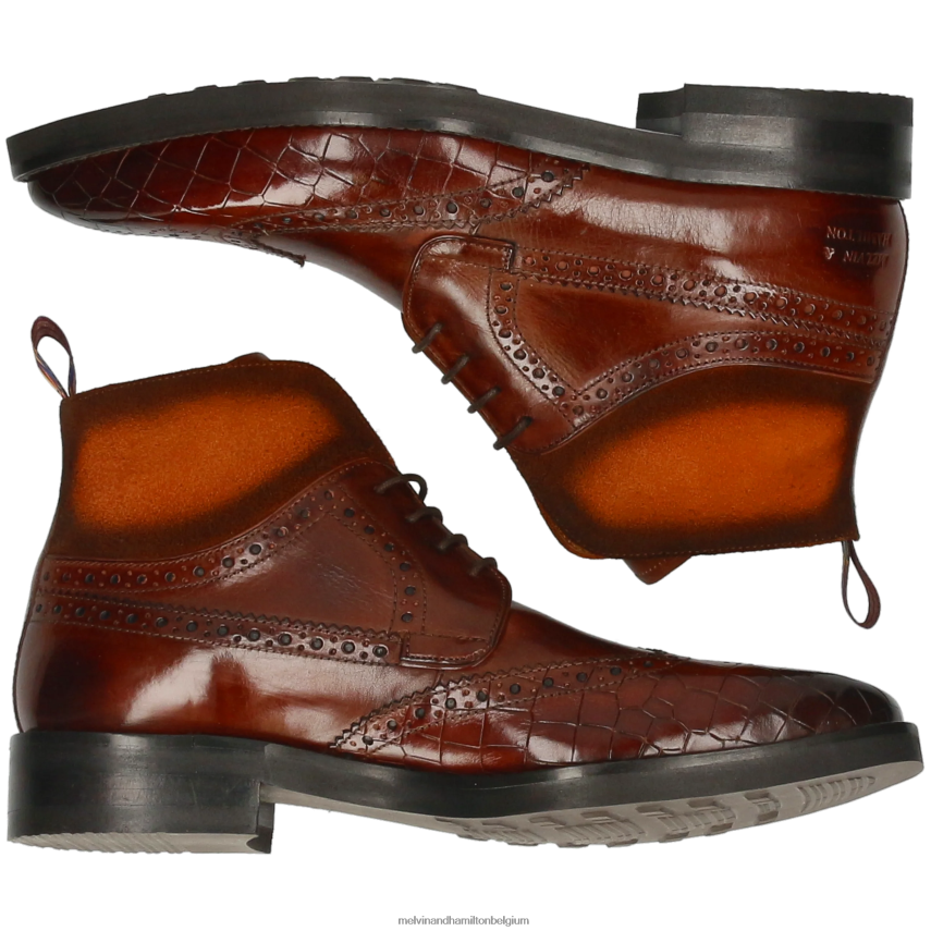 Melvin & Hamilton enkel laarzen bruin Heren jef 34 V488DN85