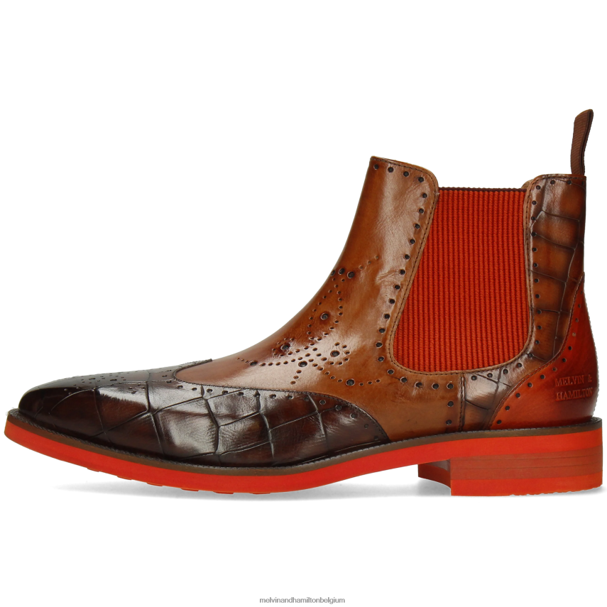 Melvin & Hamilton enkel laarzen bruin Heren jef 35 V488DN124