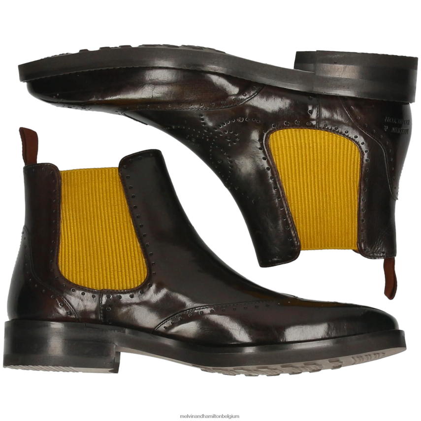 Melvin & Hamilton enkel laarzen bruin Heren jef 35 V488DN99