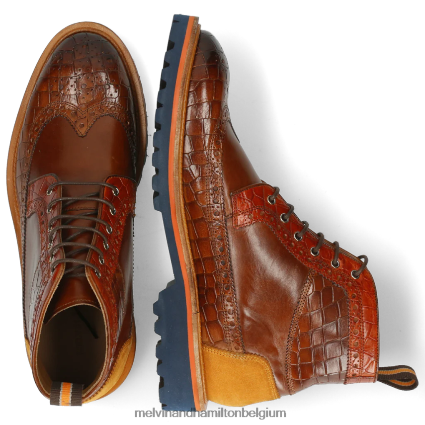 Melvin & Hamilton enkel laarzen bruin Heren mattheus 9 V488DN113