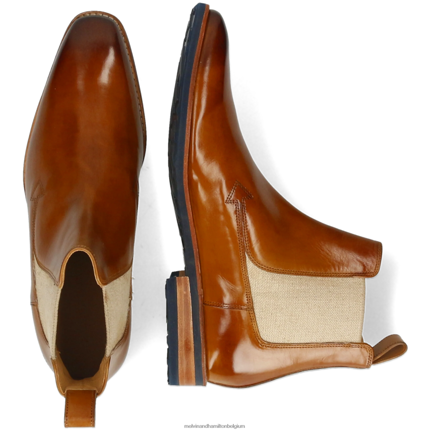 Melvin & Hamilton enkel laarzen bruin Heren ryder 12 V488DN44