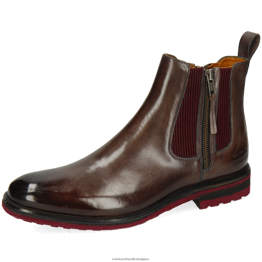 Melvin & Hamilton enkel laarzen grijs Heren draaikolk 25 V488DN110