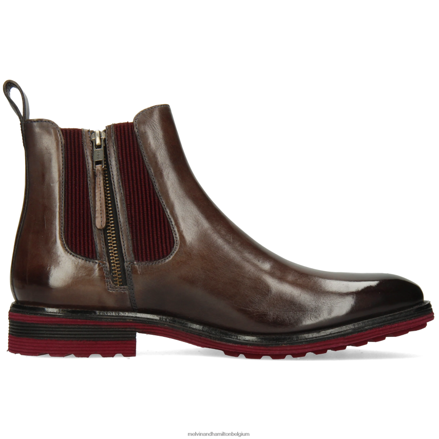 Melvin & Hamilton enkel laarzen grijs Heren draaikolk 25 V488DN110