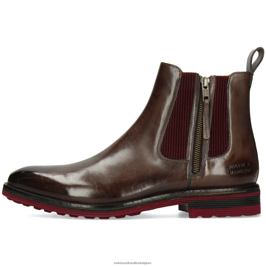 Melvin & Hamilton enkel laarzen grijs Heren draaikolk 25 V488DN110