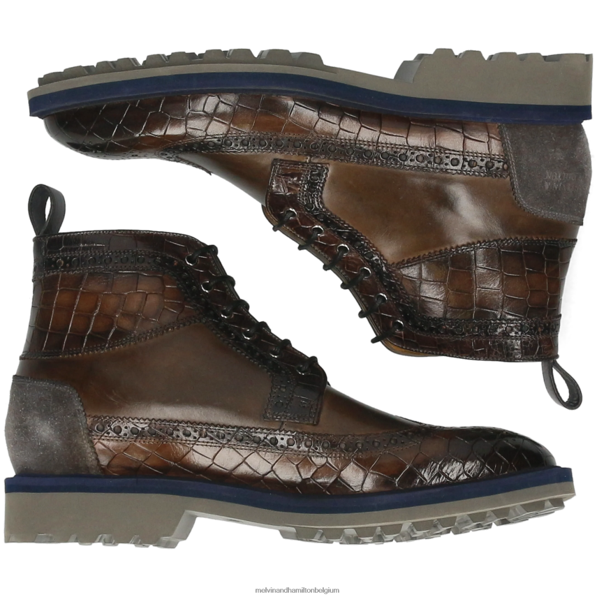 Melvin & Hamilton enkel laarzen grijs Heren mattheus 9 V488DN66