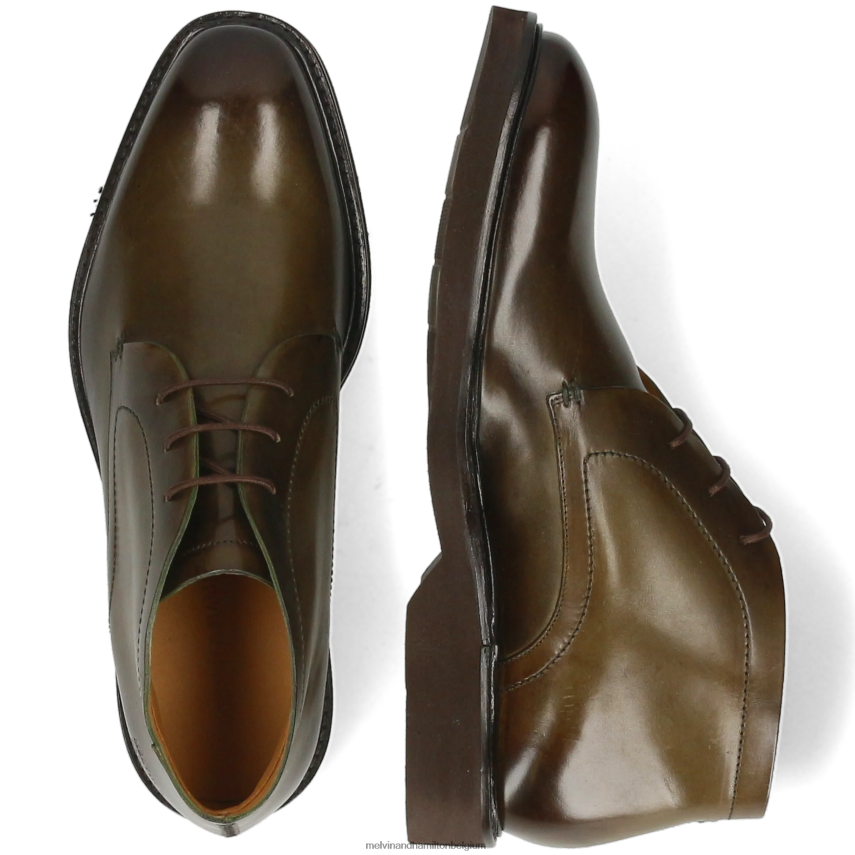 Melvin & Hamilton enkel laarzen khaki Heren Felix 1 V488DN77
