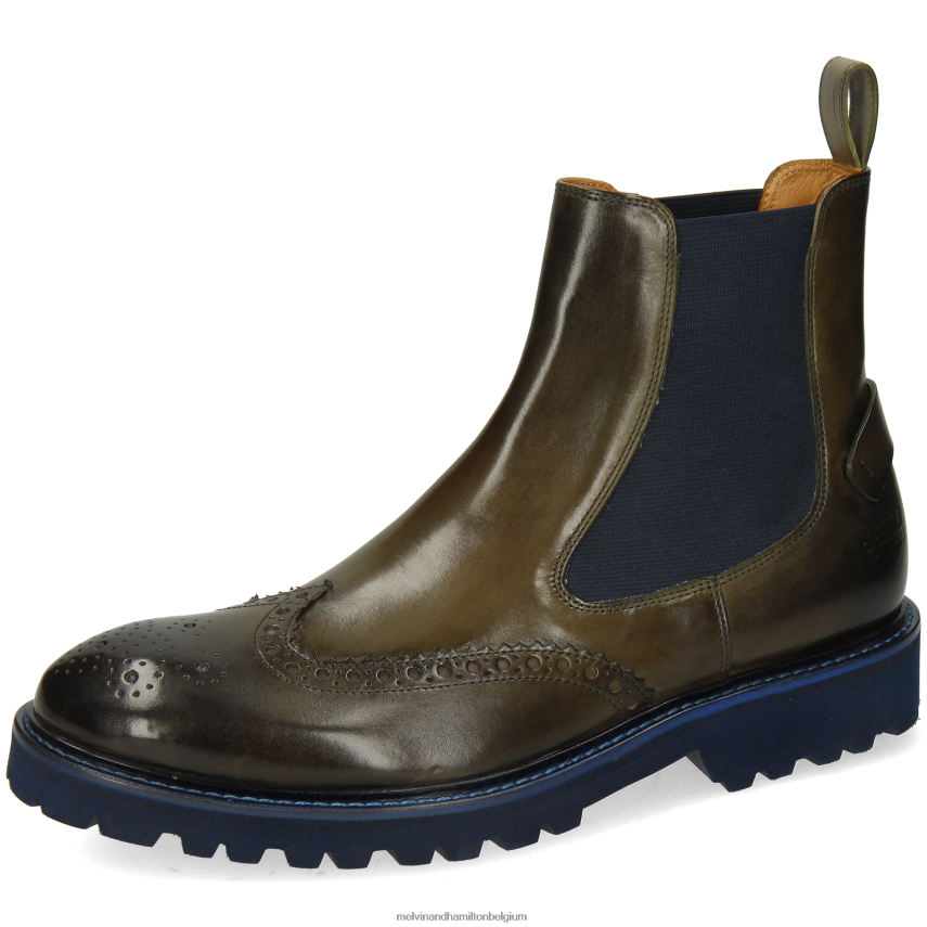 Melvin & Hamilton enkel laarzen khaki Heren Mattheus 49 V488DN82