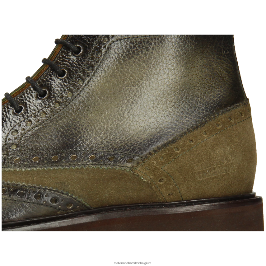 Melvin & Hamilton enkel laarzen khaki Heren mattheus 7 V488DN75