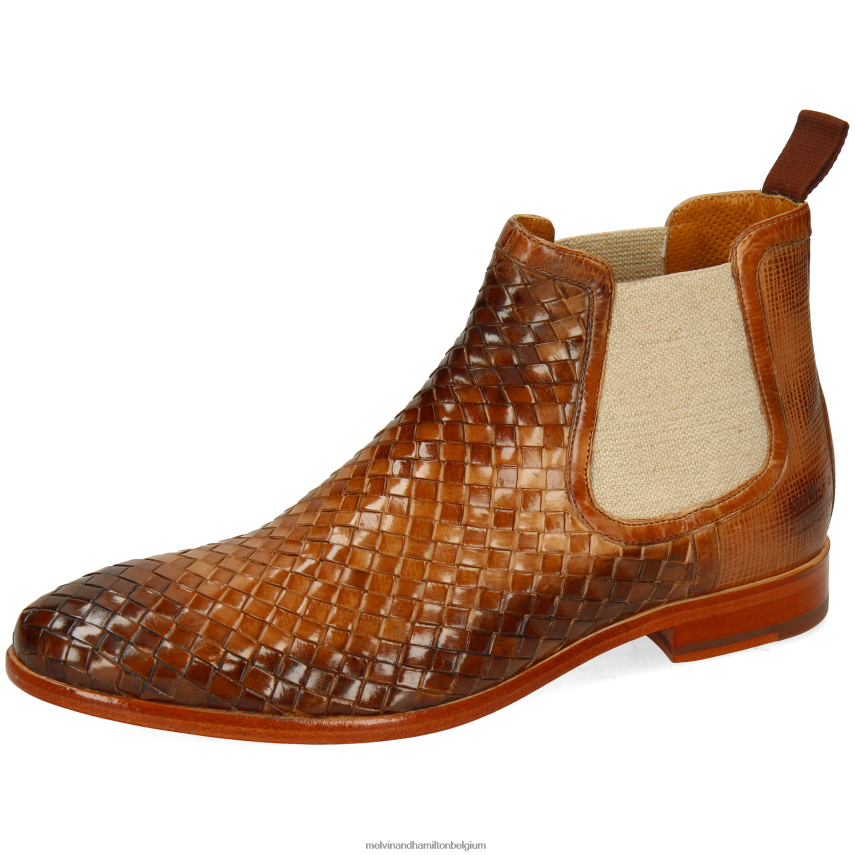 Melvin & Hamilton enkel laarzen lichtbruin Heren brad 6 V488DN14