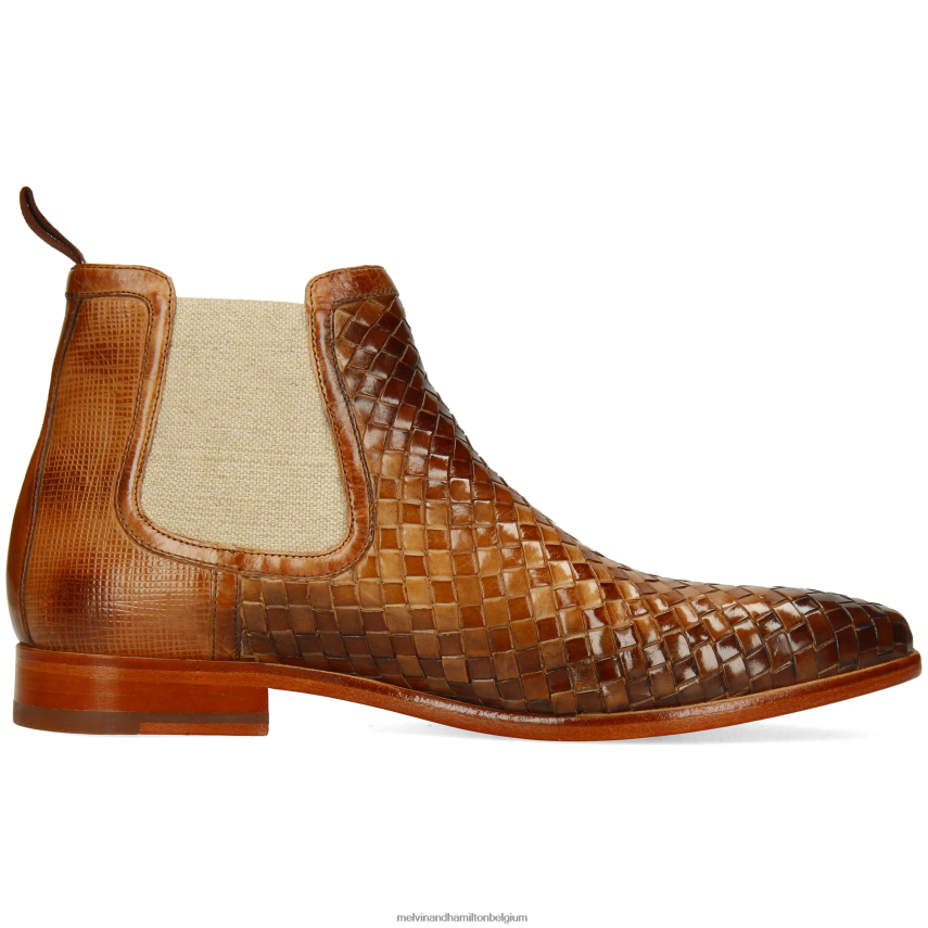 Melvin & Hamilton enkel laarzen lichtbruin Heren brad 6 V488DN14