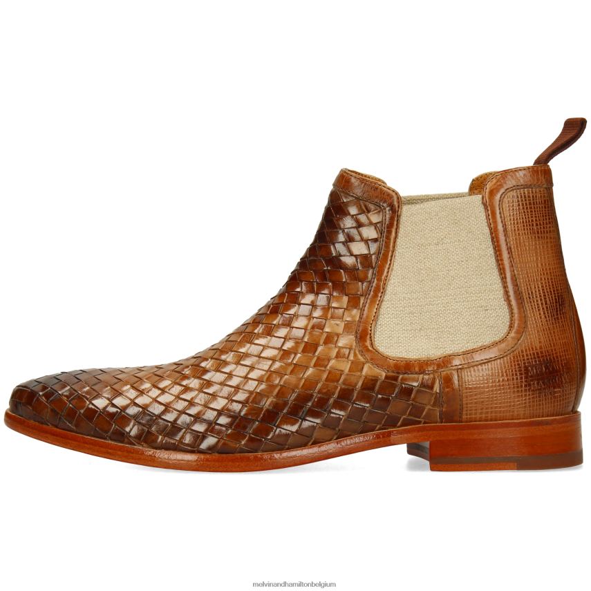 Melvin & Hamilton enkel laarzen lichtbruin Heren brad 6 V488DN14