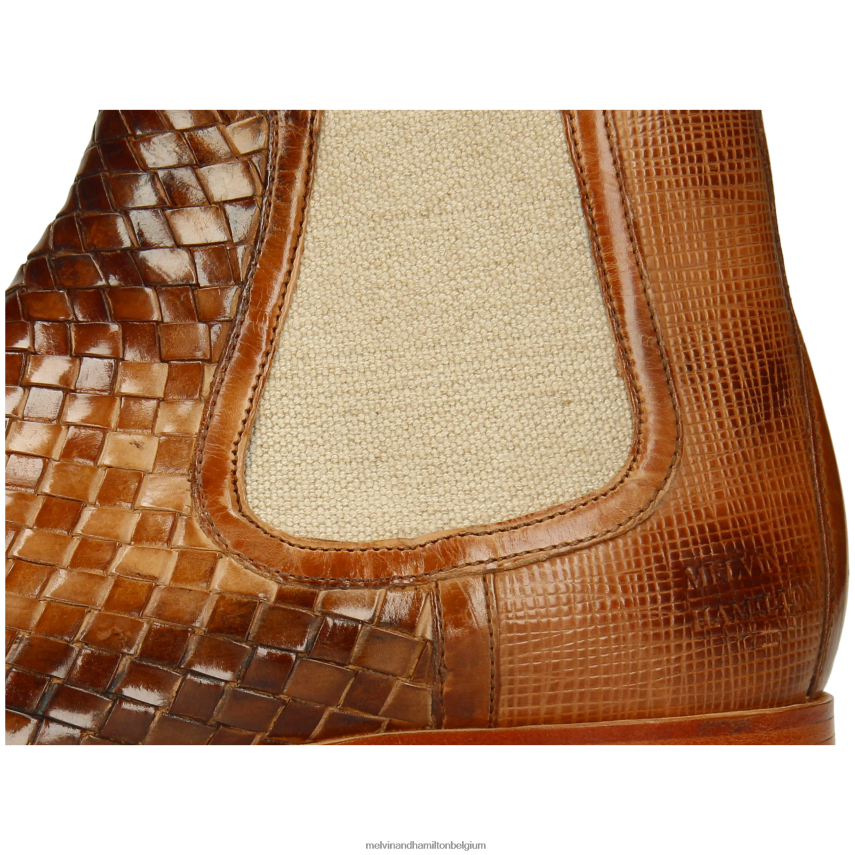 Melvin & Hamilton enkel laarzen lichtbruin Heren brad 6 V488DN14