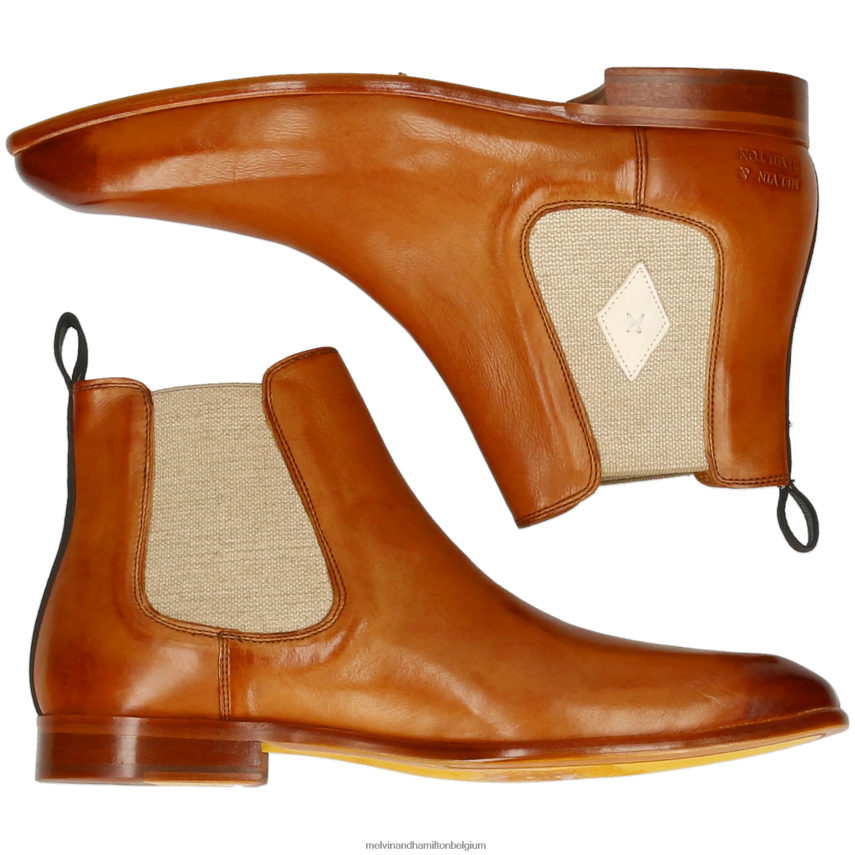 Melvin & Hamilton enkel laarzen lichtbruin Heren elyas 5 V488DN140