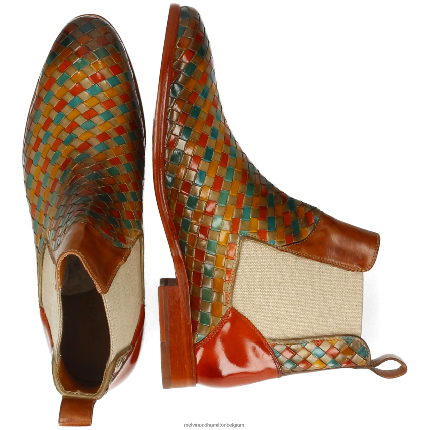 Melvin & Hamilton enkel laarzen multi Heren brad 9 V488DN40