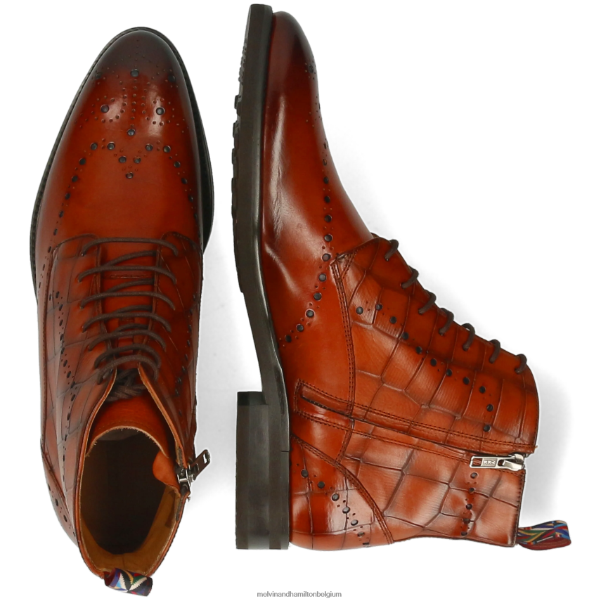 Melvin & Hamilton enkel laarzen oranje Heren Bobby 9 V488DN89