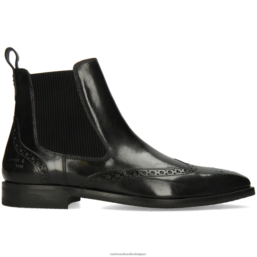 Melvin & Hamilton enkel laarzen zwart Heren Alex 9 V488DN74
